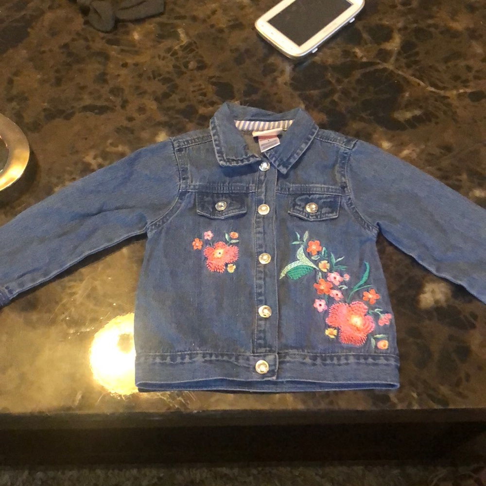 Toddler girls jean jacket